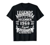Legends were Born in December 1968 Vintage 57th Birthday Men T-Shirt