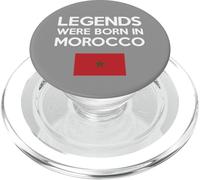 Legends Were Born In Morocco Moroccan Flag Pride Roots PopSockets PopGrip for MagSafe