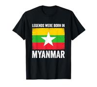 Legends were Born in Myanmar T-Shirt
