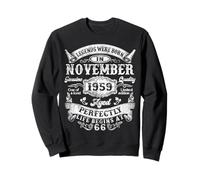Legends Were Born in November 1959 Vintage 66th Birthday Men Sweatshirt