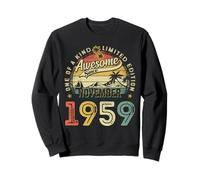 Legends Were Born In November 1959 Vintage 66th Birthday Men Sweatshirt