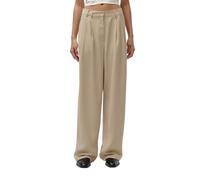 Leger by Lena Gercke Kora Pants Women's Modern Fabric Trousers with Casual Fit, Versatile Women's Trousers Beige