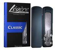 Légère Reeds - Contrabass Clarinet Reed, Classic, Strength 3.00 (BBCB3.00) - Premium Synthetic Woodwind Reed