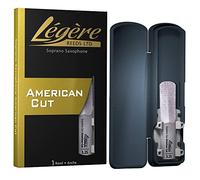 Légère Reeds - Soprano Saxophone Reed, American Cut, Strength 3.25 (SSA3.25) - Premium Synthetic Woodwind Reed