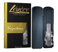 Légère Reeds - Soprano Saxophone Reed, Signature, Strength 2.00 (SSG200) - Premium Synthetic Woodwind Reed