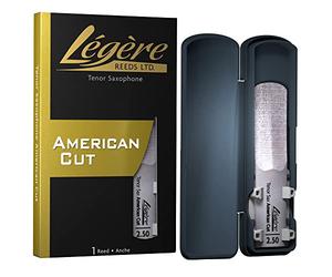 Légère Reeds - Tenor Saxophone Reed, American Cut, Strength 2.50 (TSA2.50) - Premium Synthetic Woodwind Reed