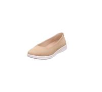Legero Women's Accul Closed-Toe Ballet Flats, Beige (Yew Beige 41), 8 UK
