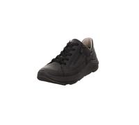 Legero Bliss Lo Gtx Black leather Womens lacing shoes 2000331-0100 in a Plain Leather in Size 6.5
