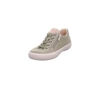 Legero Fresh Zip Sage green Womens trainers 2000117-7520 in a Plain Suede in Size 5