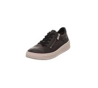 Legero Rejoise Zip Black White Womens trainers 2000334-0100 in a Plain Leather in Size 4.5