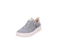 Legero Rejoise Zip Blue Grey Womens trainers 2000249-8500 in a Plain Suede in Size 3.5