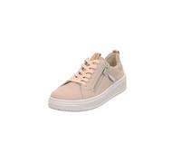 Legero Rejoise Zip Beige nubuck Womens trainers 2000249-4100 in a Plain Nubuck Leather in Size 5