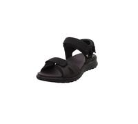 Legero Women's Siris Flat Sandal, Black 0100, 7.5 UK