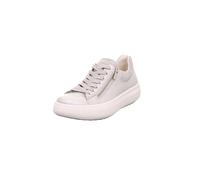 Legero T4 Jump Zip Silver Leather Womens trainers 2000363-9240 in a Plain Leather in Size 4