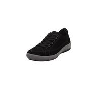 Legero Tanaro 5 Stitch Black Suede Womens lacing shoes 2000161-0200 in a Plain Suede Leather in Size 9