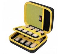 Legestori 12 pcs Reeds Case Compatible with Vandoren/for D'Addario Woodwinds/for Sovvid/for Glory Saxophone Bb Clarinet Reeds.Portable EVA Storage Holder Box (Case Only)