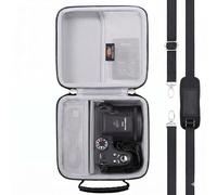 Legestori Travel Camera Case for KODAK PIXPRO AZ425/AZ255/AZ401/AZ528 Vlogging Digital Camera, Shockproof Protective Camera Carrying Bag with Shoulder Strap (Case Only)