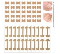 LeGeYo Ingrown Toenail Care Set 101 Pieces Correction Strips + Fixing Sticker + Stainless Steel Lifter + Nail File for Home Use