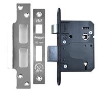 Legge BS 5-Lever Mortice Sashlock Polished Stainless Steel 2¼"" / 58mm