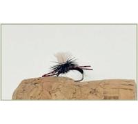 Legged Klinkhammer Trout Flies, Black Choice of Sizes and Quanity, Best Emerger Flies, Parachute flies (6, Mixed Size)