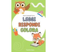 Leggi · Rispondi · Colora || Prime Letture in Italiano | First Italian Reading for Kids: Learn Italian by reading, answering and coloring