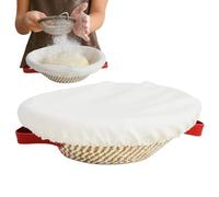 Legging Bowl - Oval and Round Bowl | Bakery Supplies, Our Double Handle Leave-Proof Basket with Cloth Cover and Blanket for the