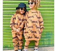 Legging child Snurk James Gots Marron 3/4 ans