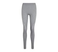 FALKE Men's Wool-Tech Long M Ti Functional Yarn Quick Dry 1 Piece Base Layer Bottom, Grey Grey-Heather 3757, M