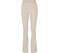 Legging flare high waist recycled large sizes woman Urban Classics Beige 4XL
