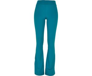 Legging flare high waist recycled large sizes woman Urban Classics Vert 5XL