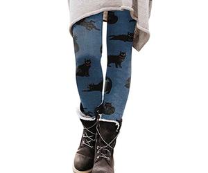 Legging for Women UK Plus Size Shiny Cute Cat Butterfly Pattern Tie Dye Printed Splicing Color Yoga Pants Elastic Waist Waist Hip Lift Tummy Slim Trouser Fashion Pilates Sports Tights Sales Dark Blue