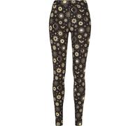 Urban Classics Women's Leggings, Soft AOP, Blacksun, XXXXL