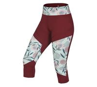 Legging woman Ocun Rhea 3/4 wine Rouge L