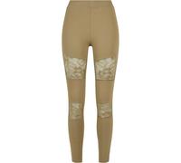 Urban Classics Inset Leggings Green XS Woman
