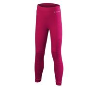 FALKE Unisex Kids Wool-Tech Long K Ti Functional Yarn Quick Dry 1 Piece Base Layer Bottom, Pink Berry 8284, 12-2.5