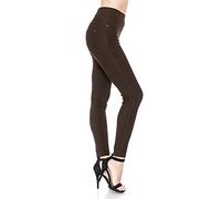 Leggings Depot Women's Classic Floral & Space Print Leggings with 1 Inch Waistband