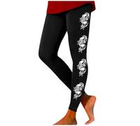 Leggings Plus Size Skeleton Tights Yoga Pants for Women Casual 2025 Web Halloween Maternity Trousers Ladies Pjs Leopard Print Adult Goth Clothes Cotton UK Crop Printed Capris