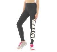 Leggings Print WORK OUT Pattern Sports Pants Fitness Cotton