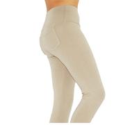 Leggings Tight Pants Made Of Cotton Long With Pockets In The Back High Waist