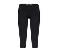 Leggings with logo - female - Tom Ford - Leggings - Black - M - Trousers M