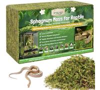 Legigo 1.2kg Sphagnum Moss for Reptile- 48 L Natural Reptile Moss Terrarium Moss Substrate, Snake Tank Moss Peat Moss Reptile Bedding for Snake, Gecko, Ball Python, Frog and Orchids Plants