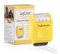 LEGILINER- 1/2" Dashed Handwriting line, Rolling, self-Inking Stamp. Handwriting Practice Tool for Teachers/OT’s/Homeschool/Special Ed, Kindergarten/1st/2nd Grade Size.