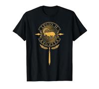 Legio II Augusta - Roman Legion T-Shirt, Men, Black, Large
