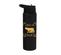 Legio II Italica Wolf Roman Legion Stainless Steel Insulated Water Bottle