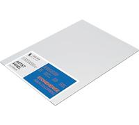 Legion Artist Panel, 1/8" Composite Brushed Aluminum with Stonehenge Aqua Coldpress White, 100% Cotton, 140lb Paper, 12 x16 inches for Wet Media