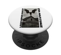 Legion is my name, for we are many Satan Lucifer Devil Metal PopSockets Adhesive PopGrip