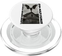 Legion is my name, for we are many Satan Lucifer Devil Metal PopSockets PopGrip for MagSafe