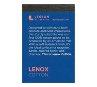 Legion Lenox Mini Artist Pad, 2.5 by 3.5 Inches, White Paper, 15 Sheets (L21-LEN250WH23)