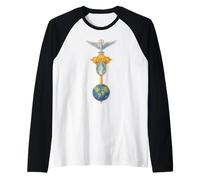Legion of Mary Our Lady Catholic Raglan Baseball Tee