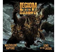 LEGION OF THE DAMNED - MALEVOLENT RAPTURE/SONS OF THE JACKAL 2 CD NEW